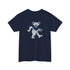 Grateful Dead - Front + Back Print - New York Yankees Classic Stealie / Dancing Bear T-Shirt - MLB - StealieShop
